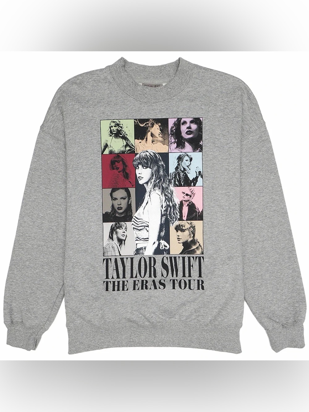 Taylor Swift The Eras Tour Grey Crewneck
